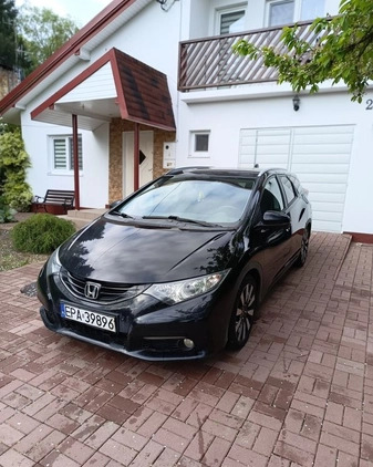 Honda Civic cena 37500 przebieg: 228000, rok produkcji 2014 z Łódź małe 92